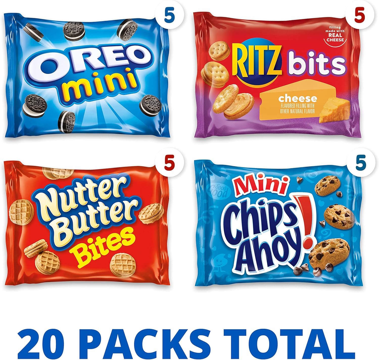 Nabisco Classic Cookie and Cracker Mix (20-Count Box) - Image 3